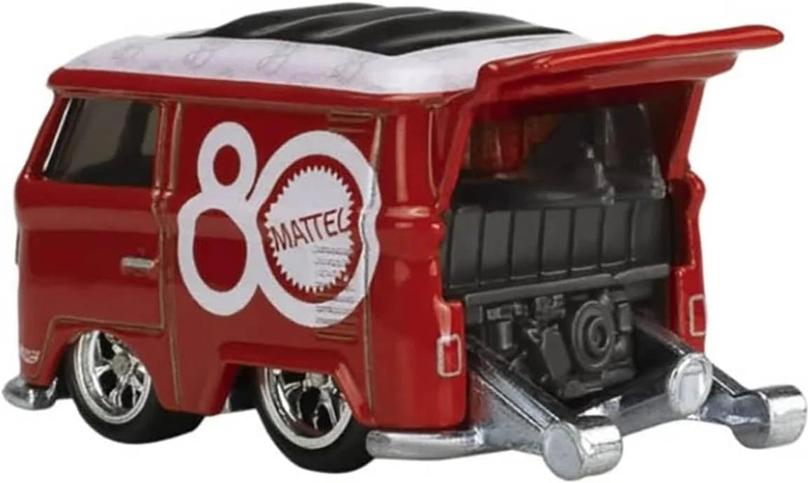 Hot Wheels ā Kool Kombi -Custom Volkswagen Drag Bus (80 Years Mattel Edition) 1:64