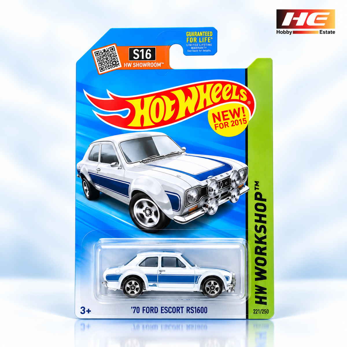 Imported Hot Wheels ’70 Ford Escort RS1600 – HW Workshop (2015)