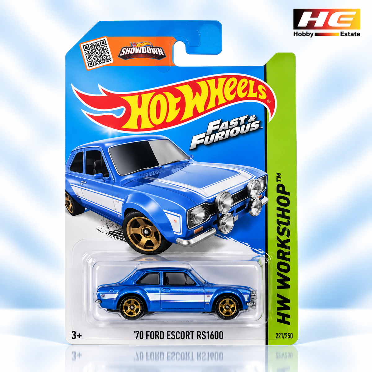 Imported (2015) - Hot Wheels Fast & Furious ’70 Ford Escort RS1600