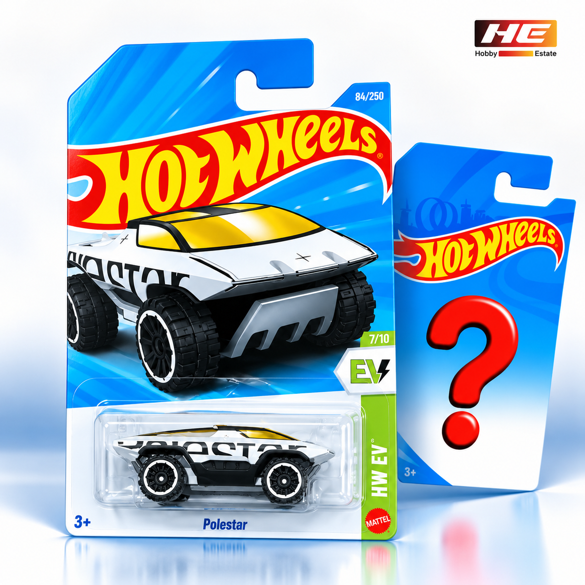 Hot Wheels Polestar + 1 Mystery Car – Set of 2