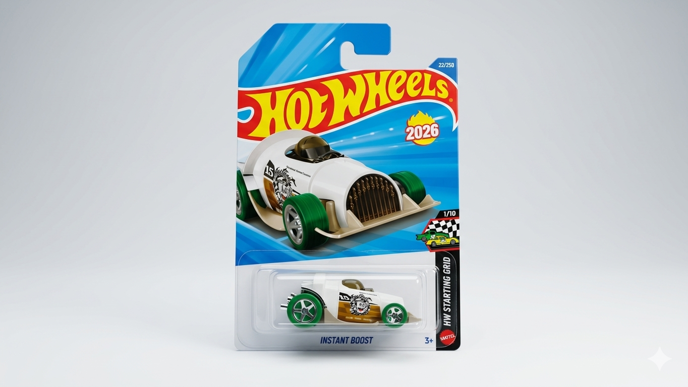 Hot Wheels Instant Boost – 2026 HW Starting Grid (1/10) | Collector #22/250
