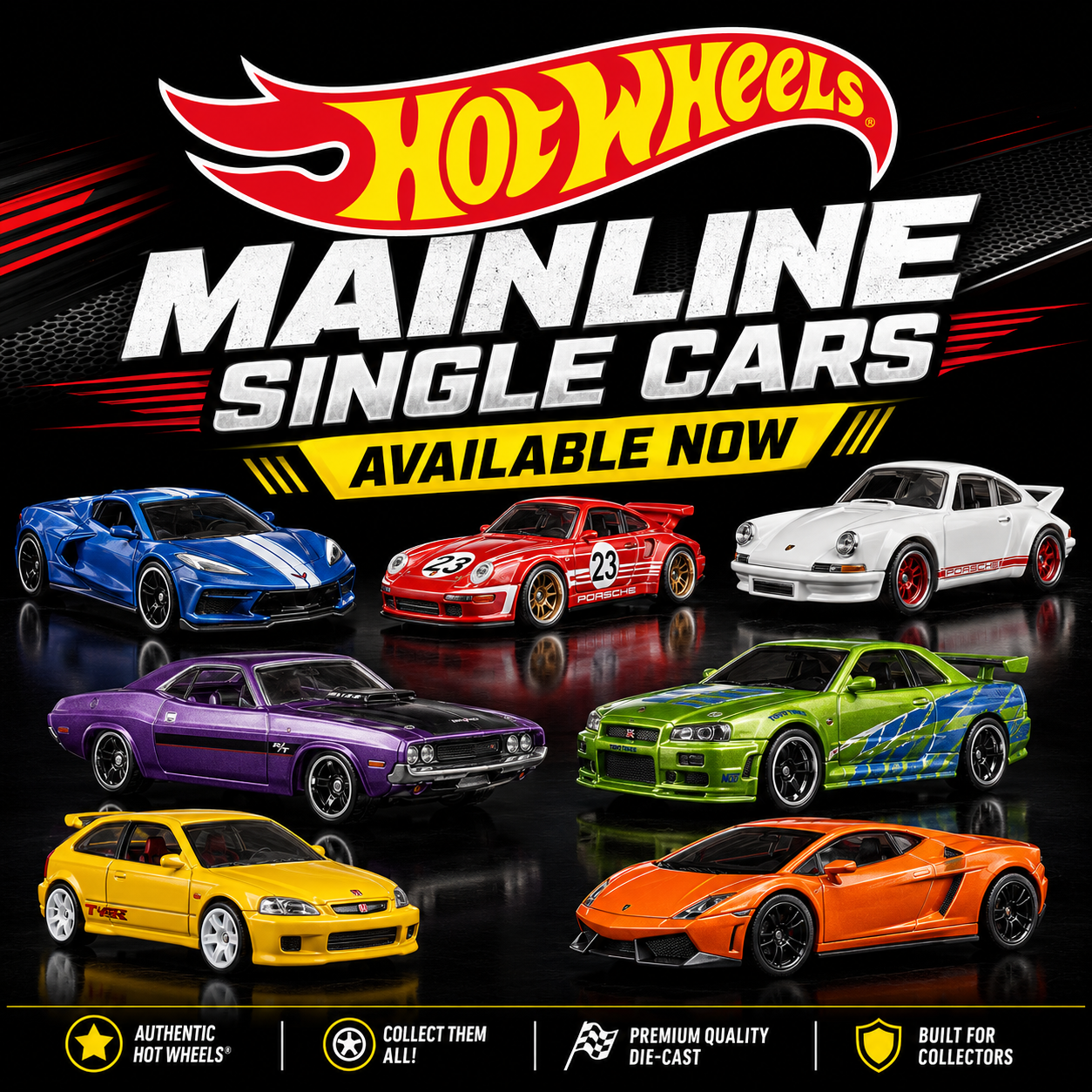 Hotwheels Mainline Singles