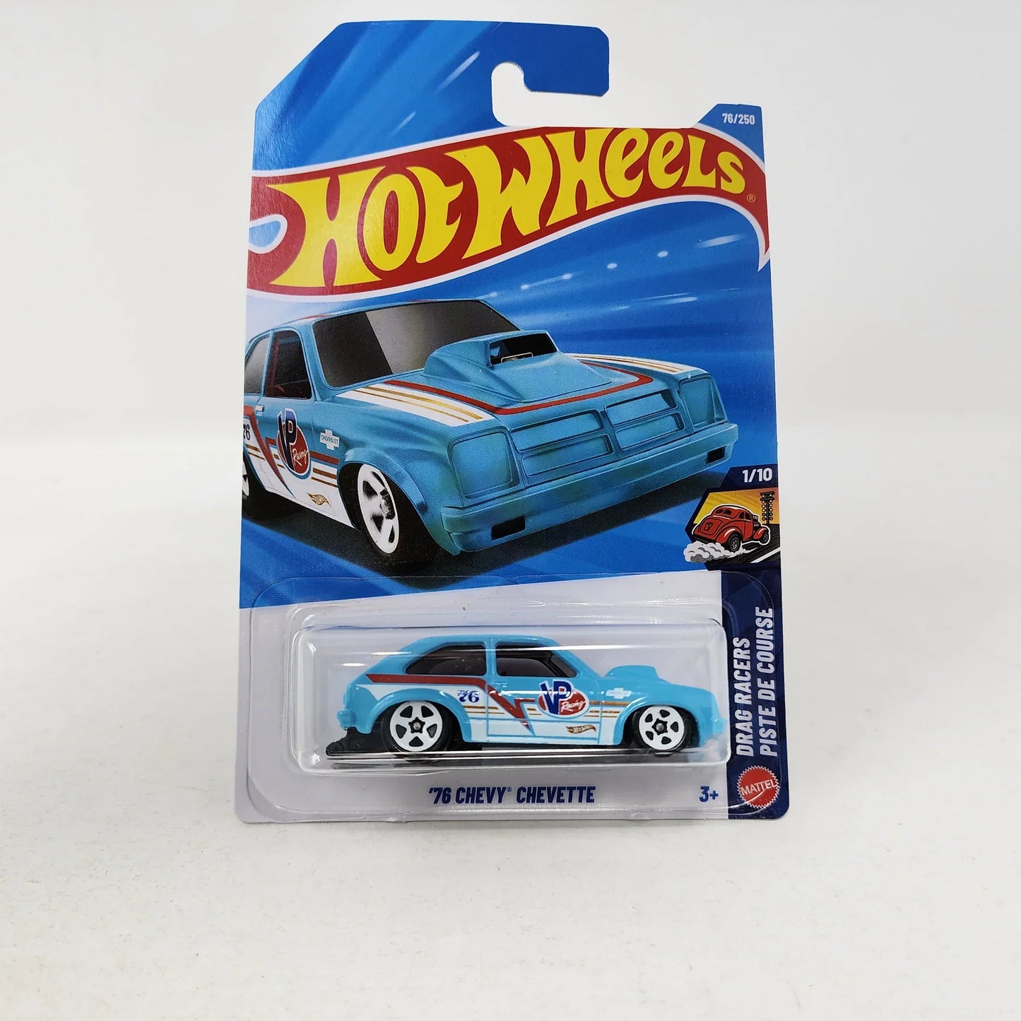 Hot Wheels Imported Curated Set: X-Steam, Porsche 911 Turbo Cabriolet & '76 Chevy Chevette (3-Car Combo Pack)