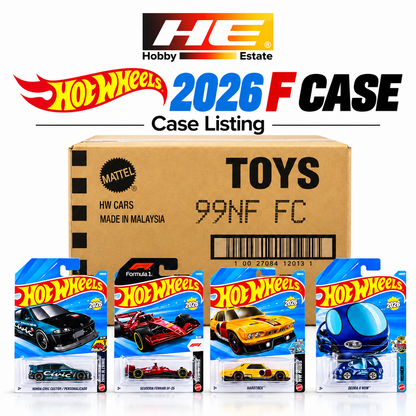 Hot Wheels 2026 F Case – Imported | 72 Cars Full Case