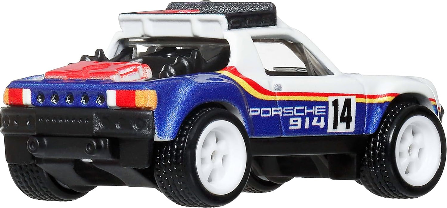 Hot Wheels Premium Car Culture: Thrill Climbers – Porsche 914 Safari (Real Riders)