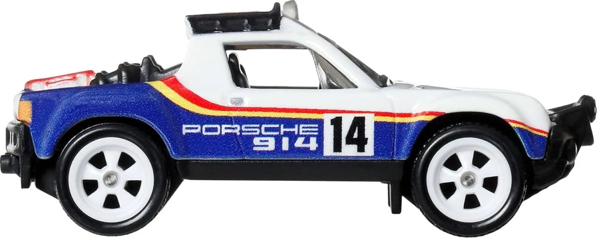 Hot Wheels Premium Car Culture: Thrill Climbers – Porsche 914 Safari (Real Riders)