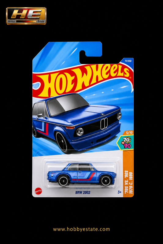 Hot Wheels BMW 2002 – Imported Card | ’70s vs. ’90s Series 5/10