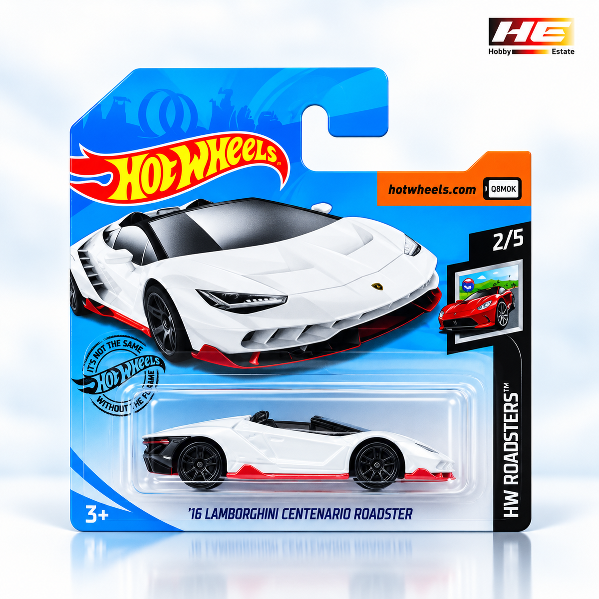 Imported Hot Wheels ’16 Lamborghini Centenario Roadster – Short Card
