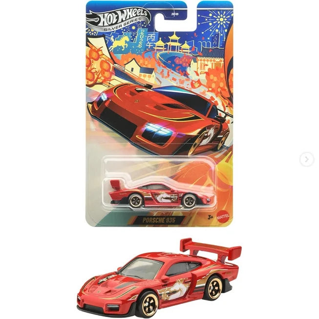 HotWheels Silver Series "Porsche 935" Lunar New Year - Imported