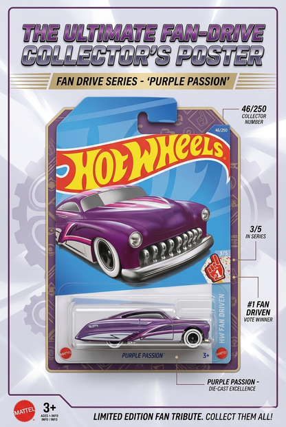 Hot Wheels Collector's 2-Pack: '82 Toyota Supra & Purple Passion