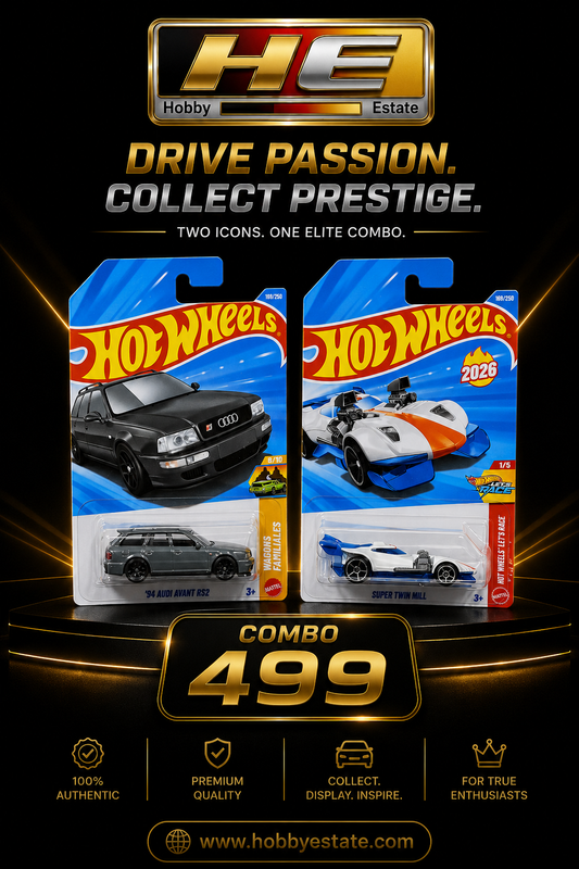 Hot Wheels '94 Audi Avant RS2 & Super Twin Mill