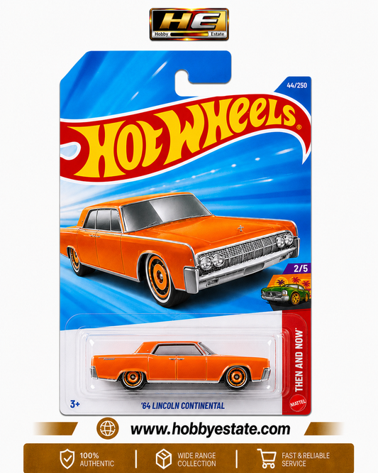 Hot Wheels ’64 Lincoln Continental – Then and Now Series | 1:64 Scale Die-Cast Car