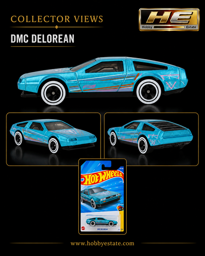Hot Wheels DMC DeLorean – HW Art Cars- imported
