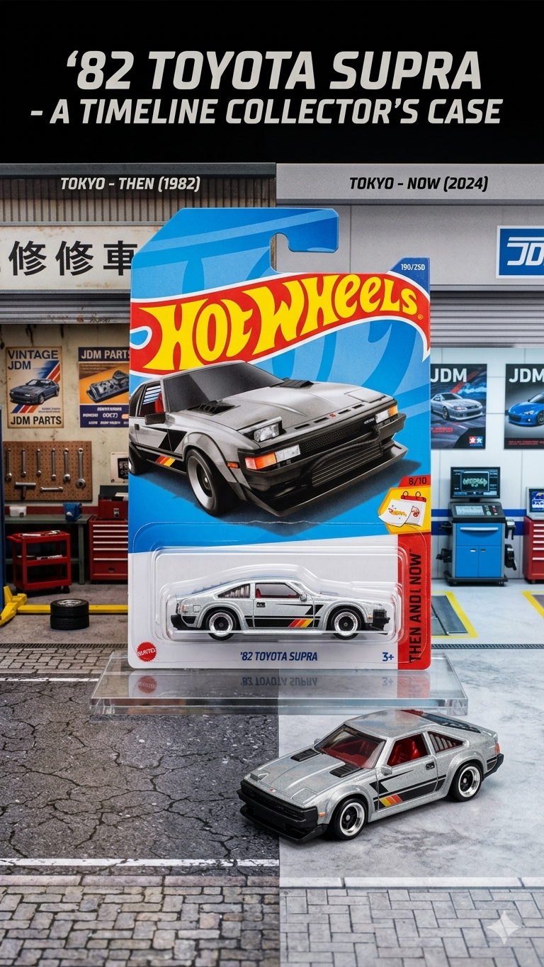 Hot Wheels Collector's 2-Pack: '82 Toyota Supra & Purple Passion