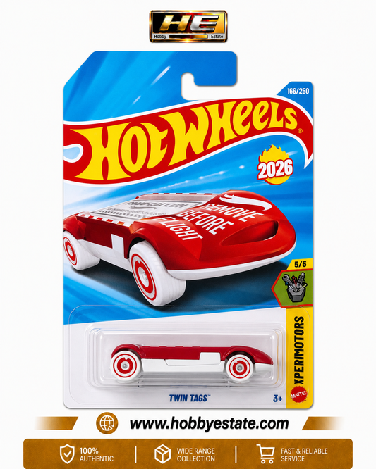 Hot Wheels Twin Tags | Xperimotors | 1:64 Die-Cast Collectible