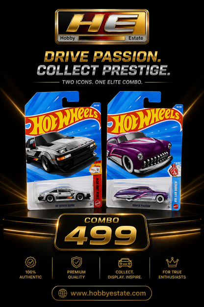 Hot Wheels Collector's 2-Pack: '82 Toyota Supra & Purple Passion
