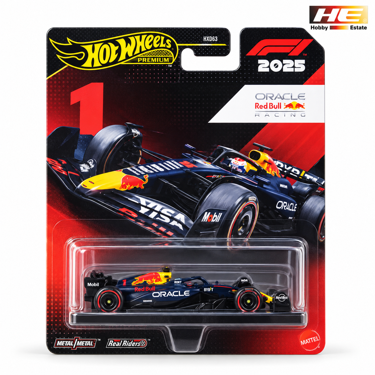 Hot Wheels Premium F1 2025 – Oracle Red Bull Racing #1