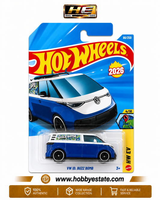 Hot Wheels VW ID. Buzz Bomb | HW EV | 1:64 Die-Cast Collectible
