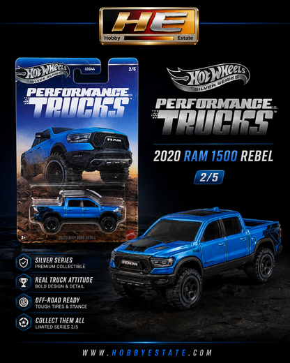 Hot Wheels Silver Series: 2020 RAM 1500 Rebel